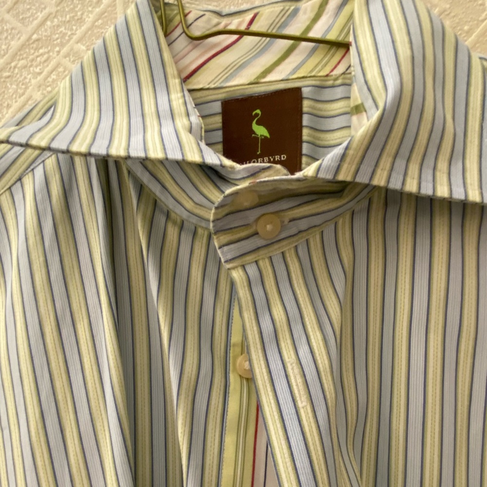 Tailorbyrd long sleeve spread collar shirt